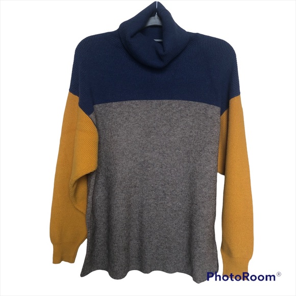 Free People Color Block Sweater Size S - Picture 3 of 11